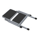 Doppeltrittstufe klappbar Camping Trittstufe Wohnwagen Wohnmobil Einstiegshilfe – Carbest