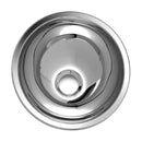 Camping Spüle rund 22,5cm Edelstahl Einbauspüle Spülbecken Wohnmobil Waschbecken – Carbest