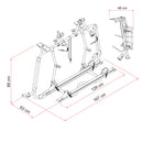 Fahrradträger Fiamma Carry Bike Pro VW T5 | Heckklappe |  60Kg Traglast – Fiamma