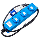 CEE Neopren Mehrfachstecker 16 A 3600 Watt 200-250V 1,5 Meter – Haba