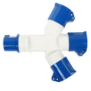 CEE Mehrfachadapter 3er Verteiler IP44 16A Frankreich – Dieser CEE 3 fach Verteiler darf bei keinem Frankreich Urlaub fehlen.