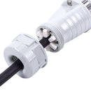 CEE Neopren Adapter CEE auf Schuko 200-250V, 16A, 3polig, 40 cm, VDE – Haba