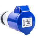 CEE Neopren Adapter CEE auf Schuko 200-250V, 16A, 3polig, 40 cm, VDE – Haba