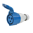 CEE Kupplung | CEE 3 Polig | 240V 32A | Blau | IP44 | – APT