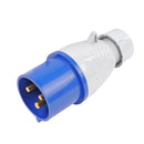 CEE Stecker | CEE 3 Polig | 240V 32A | Blau | IP44 | – APT