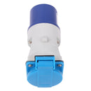 CEE Adapter CEE auf Schuko 200-250V, 16A, 3polig, 12 cm, Ip44 – CEE Adapter auf Schuko zum Anschluss an CEE Steckdosen.
