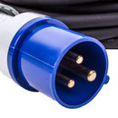 CEE Neopren Verlängerungskabel mit Winkelstecker 20m 3500 W 16A 1,5mm – Haba