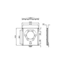Drehkonsole passend f. Fiat Ducato ab 2006 Fahrer- oder Beifahrerseite X250-X290 – CTA