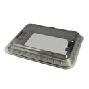 Dachhaube 70x50cm Zwangsbelüftung mit LED + Dichtmittel Dachluke für Wohnmobil – Wamovo