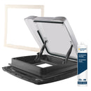 MPK VisionStar M pro Schwarz Dachhaube 40x40 inkl. Dichtmasse Adapterrahmen – MPK