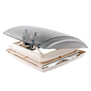 Dachhaube MPK Vision Vent S pro klar 28x28 cm Dachstärke 24-46 mm 27P – MPK