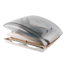 Dachhaube MPK Vision Vent S pro klar 28x28 cm Dachstärke 24-46 mm 27P – MPK