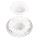 Dachlüfter Wohnmobil 20 cm weiß Dachstärke 20-45 mm + Dichtmasse + Schrauben – Geeignet zur Dauerbelüftung von zb.