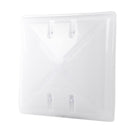 MPK Dachhaube Modell 46 Milchglas weiß 40x40 cm Dachstärke 24-56 mm – MPK