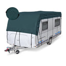 Wohnwagen & Wohnmobil Schutzdach | wintertauglich | viele Größen | Midnight Olive – Deiwo