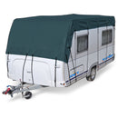 Wohnwagen & Wohnmobil Schutzdach | wintertauglich | viele Größen | Midnight Olive – Deiwo