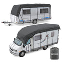 Wohnwagen & Wohnmobil Dachschutzplane | div. Größen | wintertauglich | Anthrazit - Bild 17