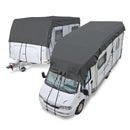 Wohnwagen & Wohnmobil Schutzdach 8x3 Meter Winter geeignet + 8er Set Schutzecken – Deiwo