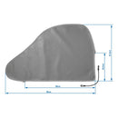 Deiwo Essential Wohnwagen Schutzhülle 610x220x250cm inkl. Deichselhaube, Abdeckung - Bild 12