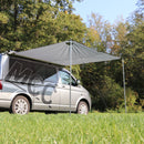 deiwo Premium Bus Sonnendach Sonnensegel grau 250 x 240 cm – Deiwo