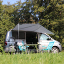 deiwo Premium Bus Sonnendach Sonnensegel grau 250 x 240 cm – Deiwo