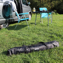deiwo Premium Bus Sonnendach Sonnensegel grau 250 x 240 cm – Deiwo