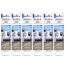 6x Dekalin Dekaseal Dichtstoff, 310 ml, Dichtmasse Wohnwagen – Dicht gehalten.