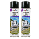 2x Dekaphon 9735 Unterbodenschutz für Sperrholz & Fußbodenplatten 500ml – Dekalin