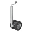 Doppelstützrad mit Vollgummireifen Stützrad 48mm 200x50mm Anhänger Bugrad – APT