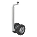 Stützrad Doppelstützrad 48mm Vollgummireifen Naturkautschuk 200x50mm Anhänger – APT