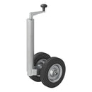 Stützrad Doppelstützrad 48mm Vollgummireifen Naturkautschuk 200x50mm Anhänger – APT