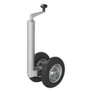 Stützrad Doppelstützrad 48mm mit massiven PU-Reifen 200x50mm Bugrad Anhänger – APT