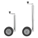 Stützrad Doppelstützrad 48mm mit massiven PU-Reifen 200x50mm Bugrad Anhänger – APT