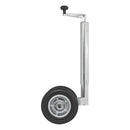 Stützrad Doppelstützrad 48mm mit massiven PU-Reifen 200x50mm Bugrad Anhänger – APT