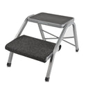 Doppeltrittstufe | inkl Filz-Fussmatte | gummiert | 4kg | bis 150 kg | – Haba