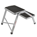 Doppeltrittstufe | inkl Fussmatte | gummiert | 4kg | bis 150 kg | – Haba