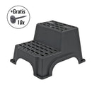 MGI Milenco "Double Step" Doppeltrittstufe SW inkl. Kunststoff Heringe – Milenco