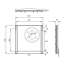 Drehkonsole für die Beifahrerseite | Ducato ab 2006 | X250 X290 | 360°drehbar – Nuova MAPA