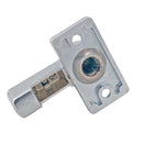 Stauklappen Dreh Riegel Chrom Vorreiber 5 mm Grundplatte – Freizeitschmiede