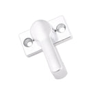 Stauklappen Dreh Riegel Chrom Vorreiber 5 mm Grundplatte – Freizeitschmiede