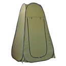 Duschzelt Pop Up 120 x 120 x 190 cm , Jagdgrün , inkl Tragetasche + Heringe – ProPlus