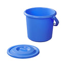 Eimer 5 Liter mit Deckel Campingeimer blau Mehrzweckeimer Wasch- und Spüleimer – APT