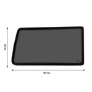 Einbaufenster für VW T4 hinten rechts KR - Bj. 90-04  - 967 x 522 mm – Carbest