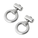 2er Set Endstopper für Kederschiene 6 - 8 mm Kederstopper Stahl Blockierungskit – ProPlus