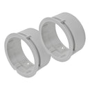 2x Endstückmutter Ø6,5cm EM achatgrau – Zubehör für Truma Heizsysteme & Saphir – Truma