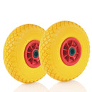 2x PU-Reifen mit Kunststoff-Felge 10" 3.00-4 – ProPlus