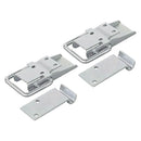 2er Set Spannverschluss Exzenterverschluss verstellbar 140x7mm inkl. Gegenhalter – APT