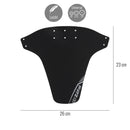 2x Zefal Mudguard Deflector Lite M, 28 g, 26x23 cm, 26”, 27,5”, 29” – Zefal