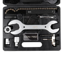 CONTEC Fahrrad Werkzeugkoffer 36-teilig, ca. 3 kg, schwarz – Contec