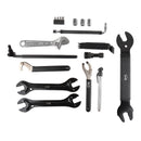 CONTEC Fahrrad Werkzeugkoffer 36-teilig, ca. 3 kg, schwarz – Contec